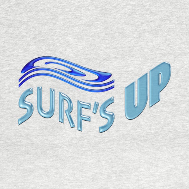 Surf's Up Wave Design by Suzette Ransome Illustration & Design